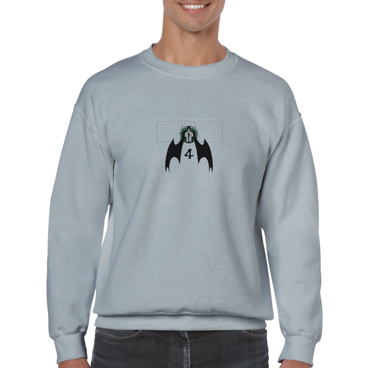 Bleach - Ulquiorra Embroidered Classic Unisex Crewneck Sweatshirt
