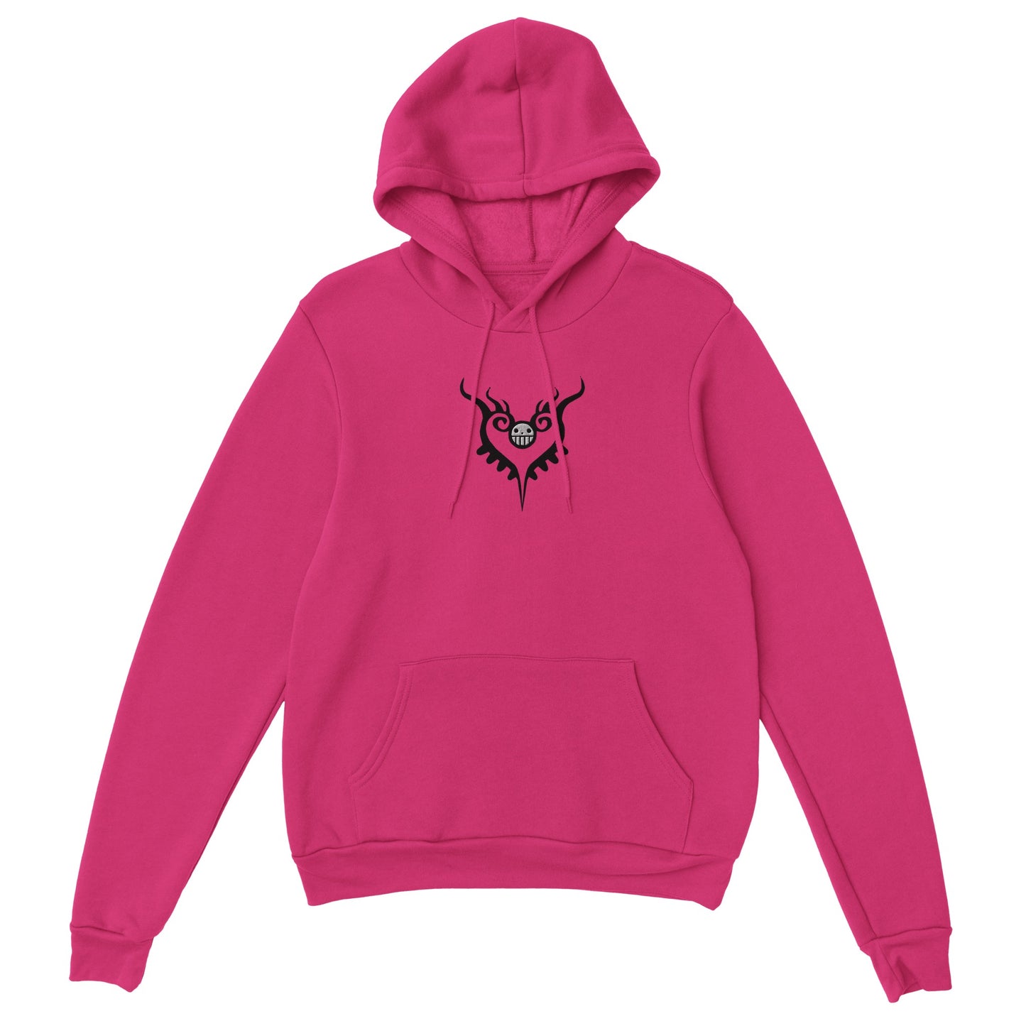 One Piece - Law Heart Pirates  Embroidered Classic Unisex Pullover Hoodie